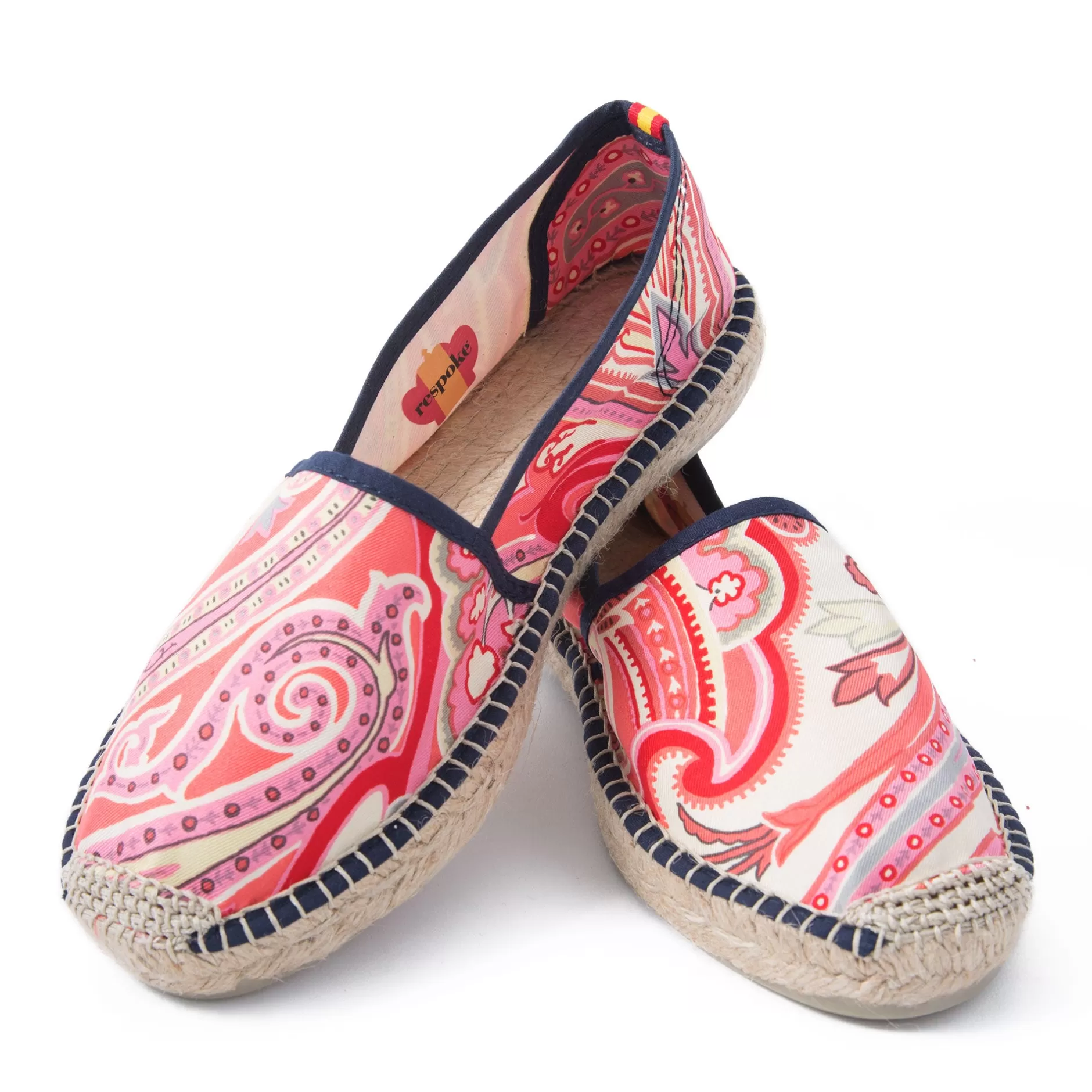 Respoke Footwear*Agustina Coral Classic Espadrilles