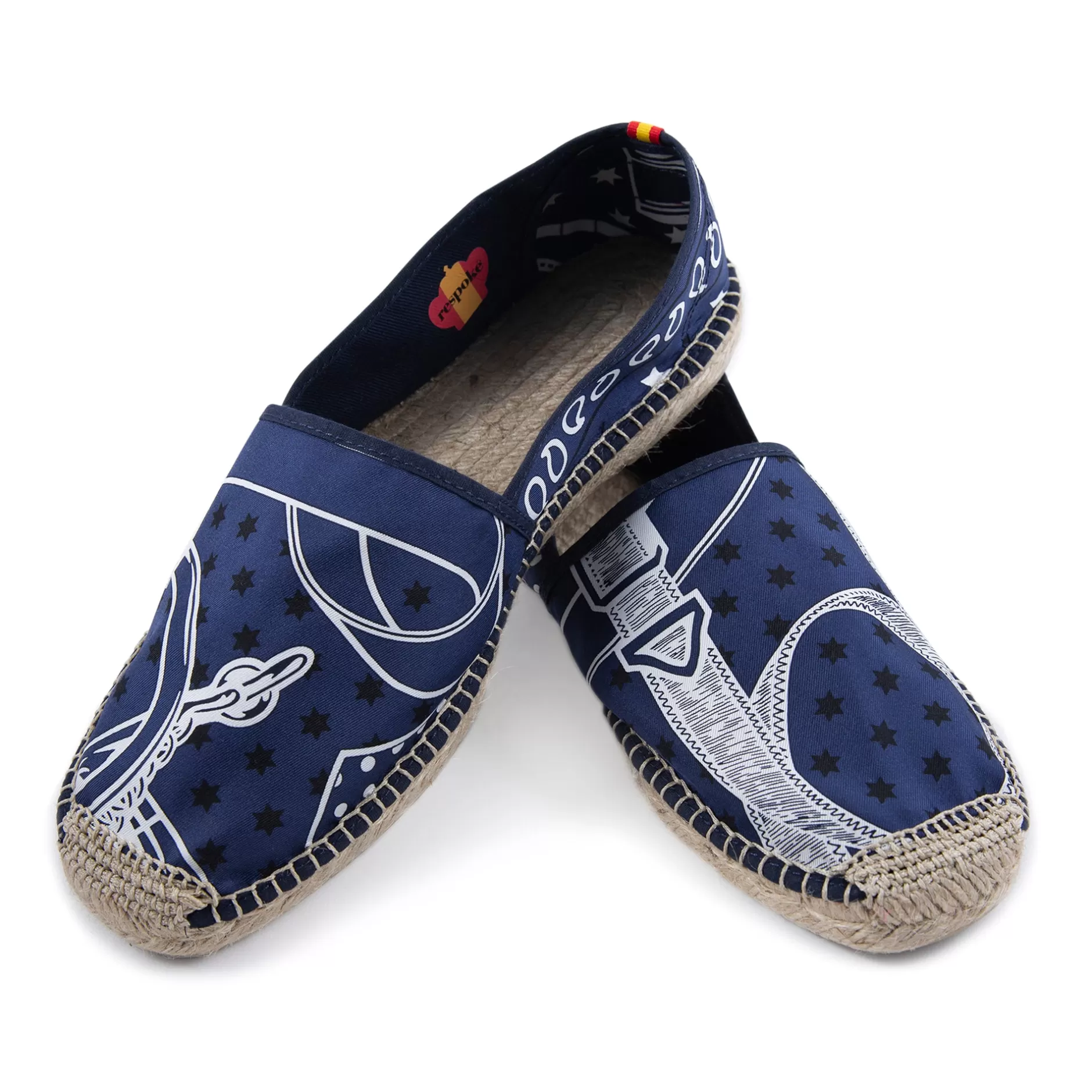 Respoke Footwear*Alana Navy Classic Espadrilles