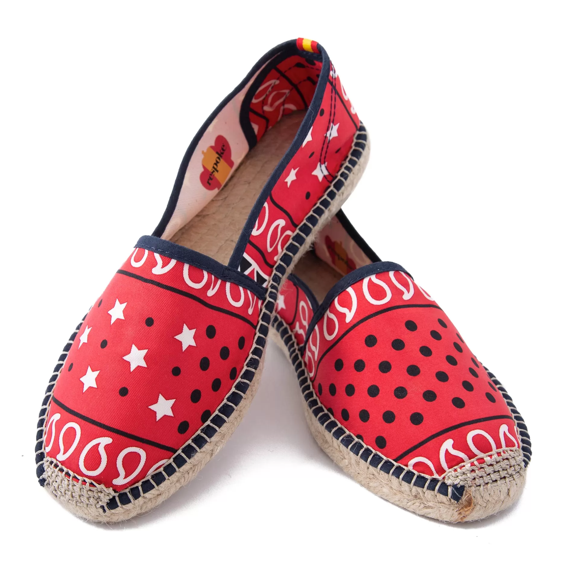 Respoke Footwear*Alana Red Classic Espadrilles