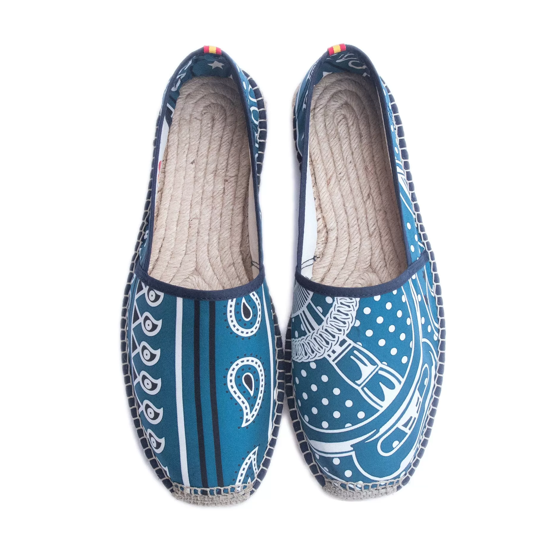 Respoke Footwear*Alana Teal Classic Espadrilles