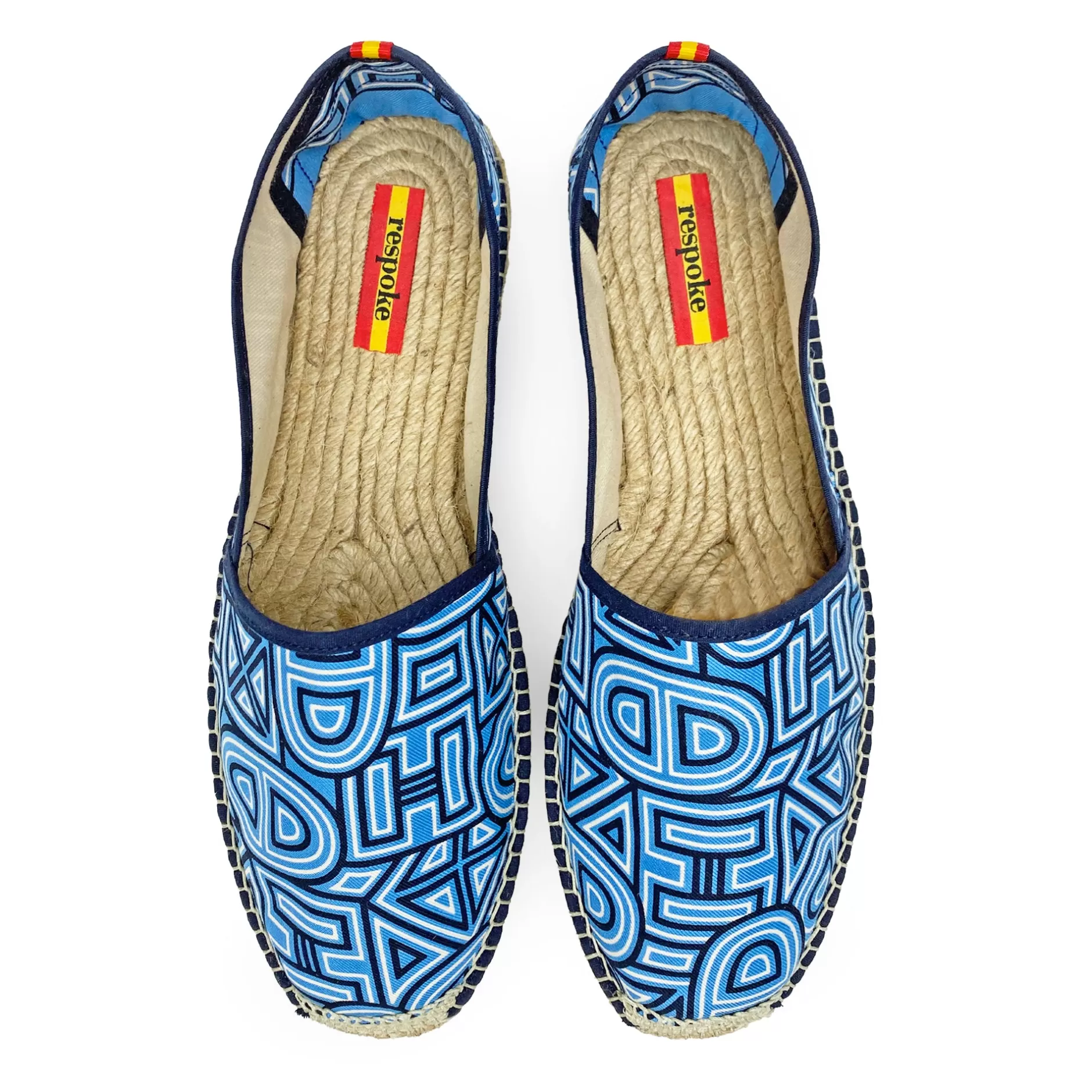 Respoke Footwear*Bolivar Blue Classic Espadrilles