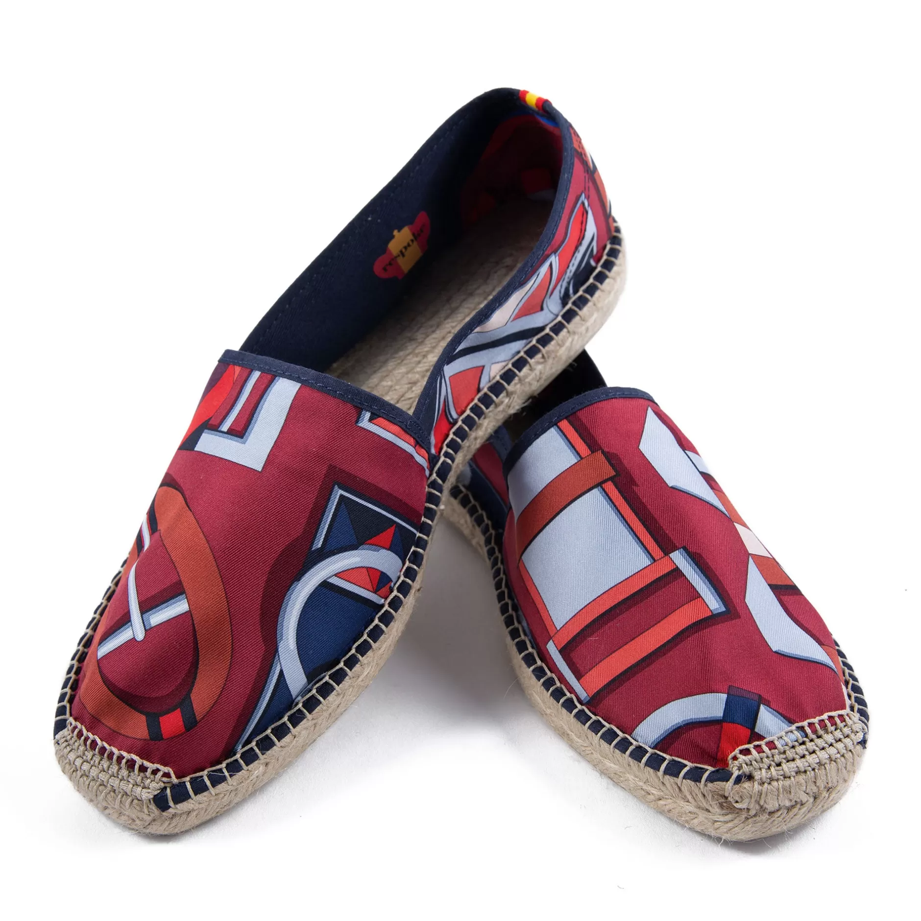 Respoke Footwear*Boucles Red Classic Espadrilles