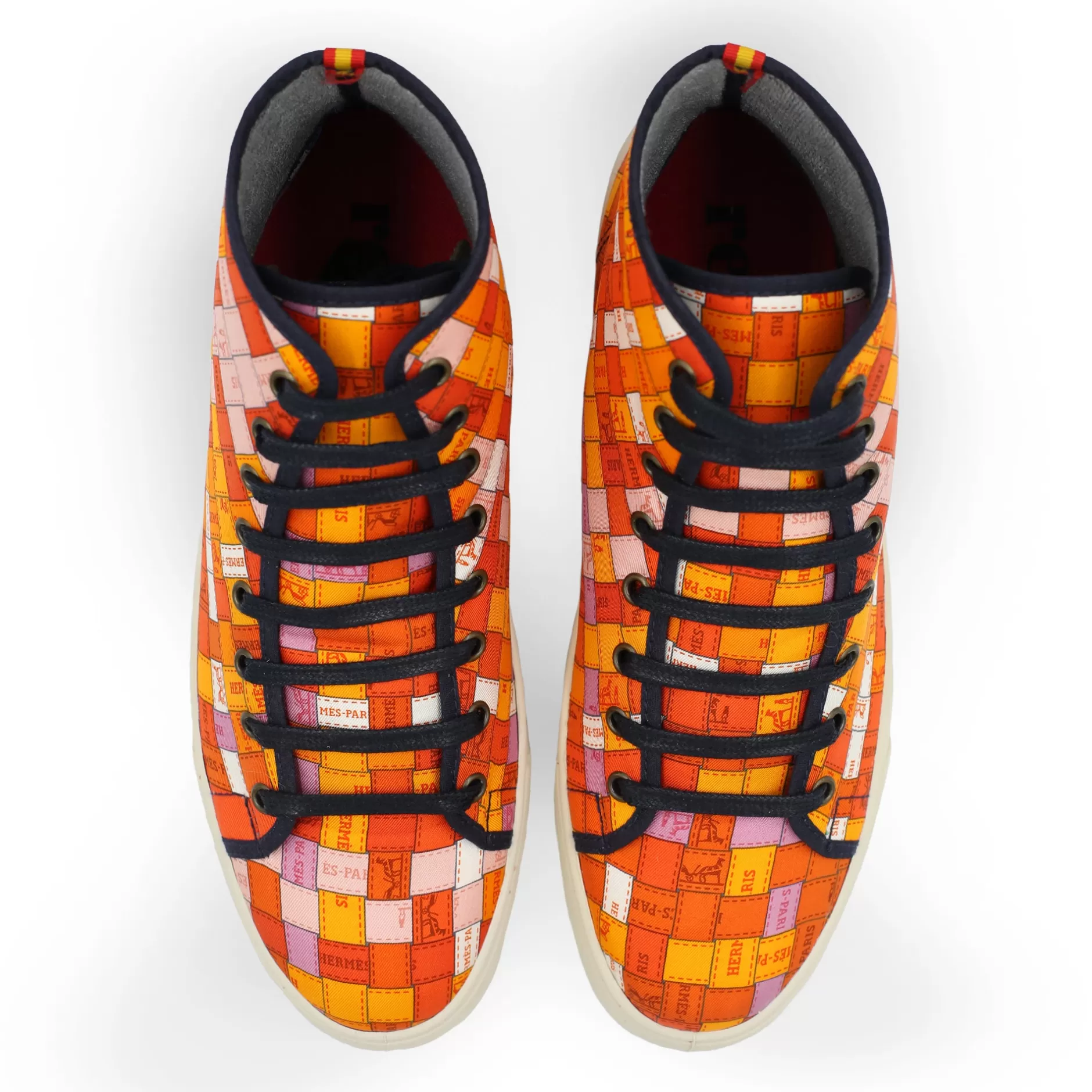 Respoke Footwear*Carre Orange Hi-Top