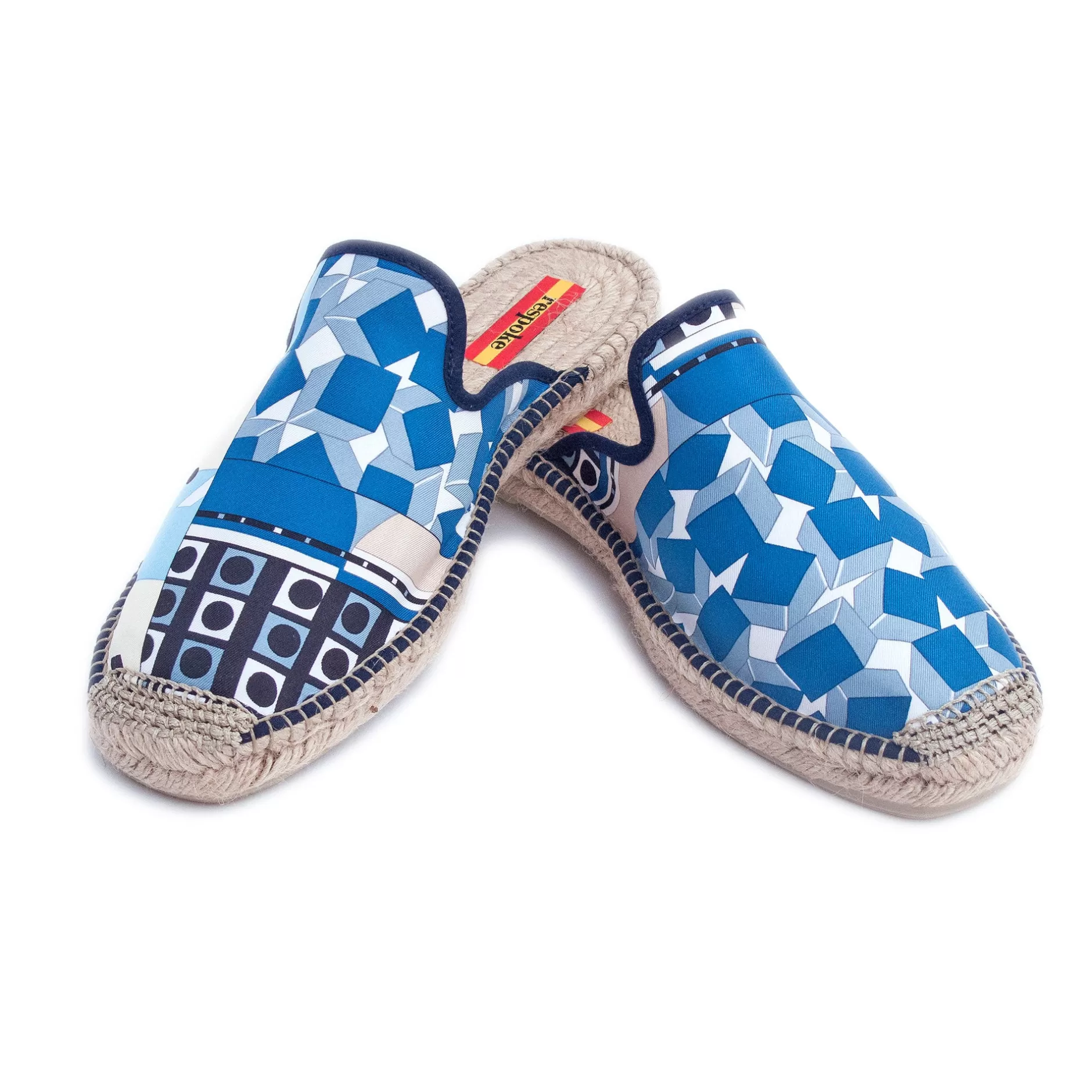 Respoke Footwear*Che Blue Mule Espadrilles