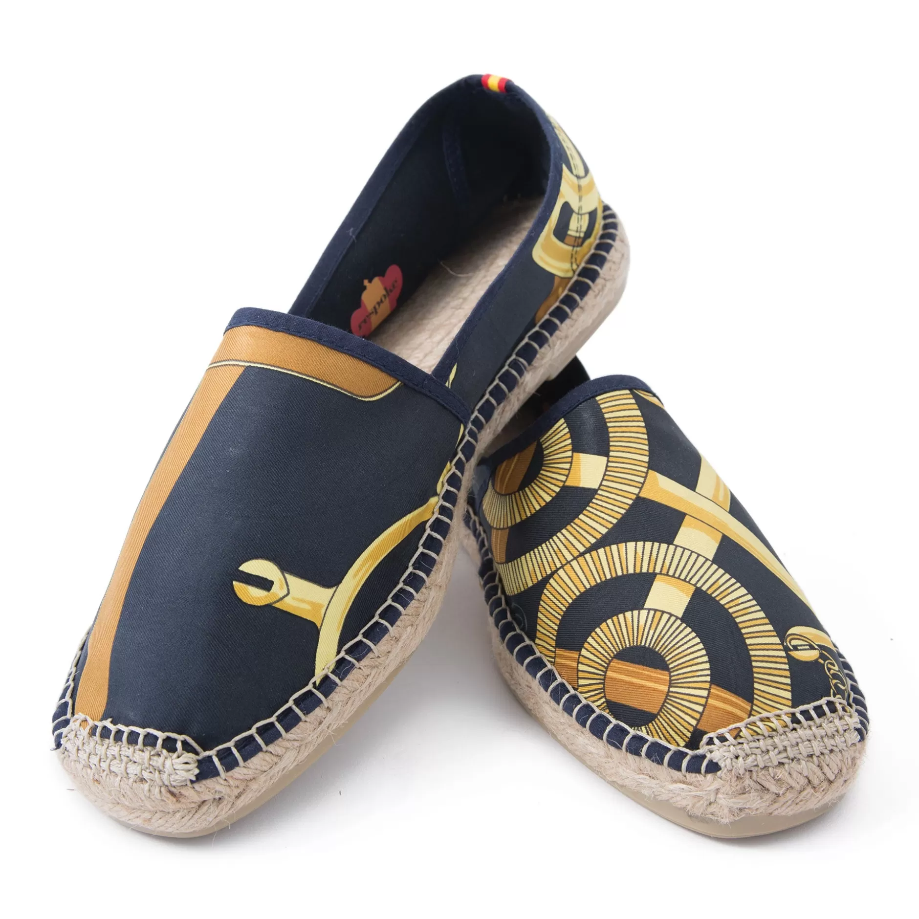 Respoke Footwear*Eperon Black Classic Espadrilles