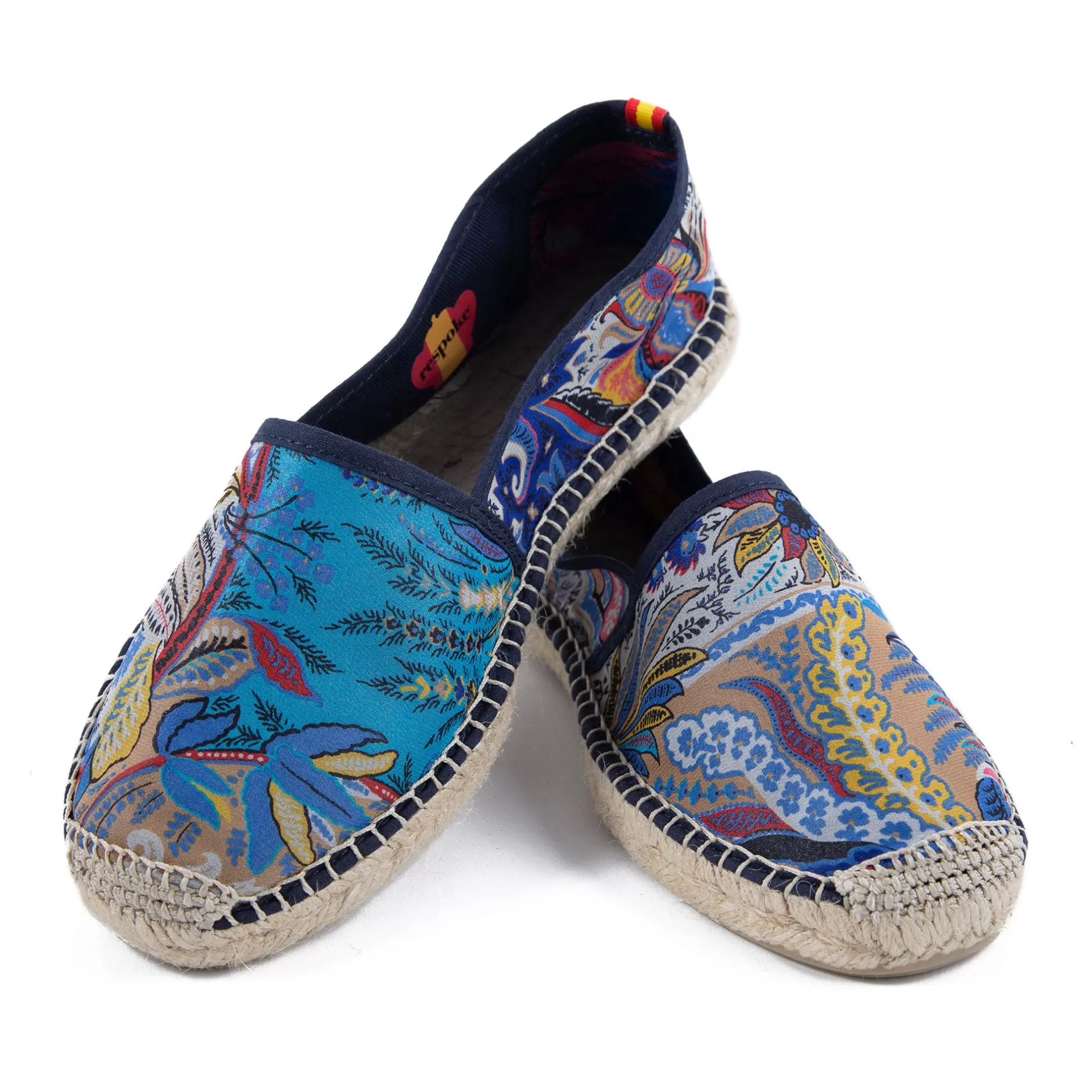 Respoke Footwear*Esmerelda Blue Classic Espadrilles