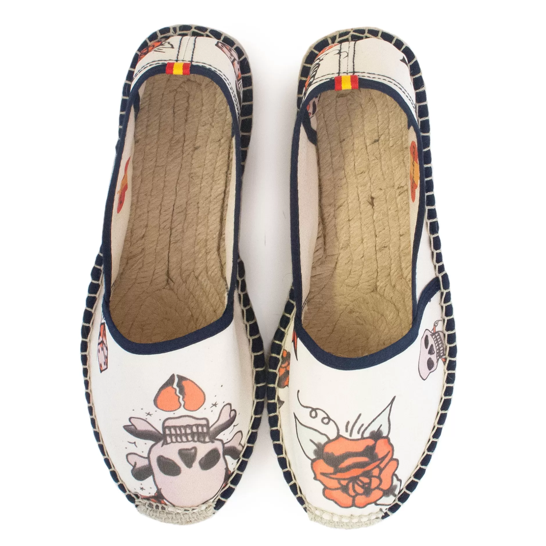 Respoke Footwear*Fernanda Cream Classic Espadrilles