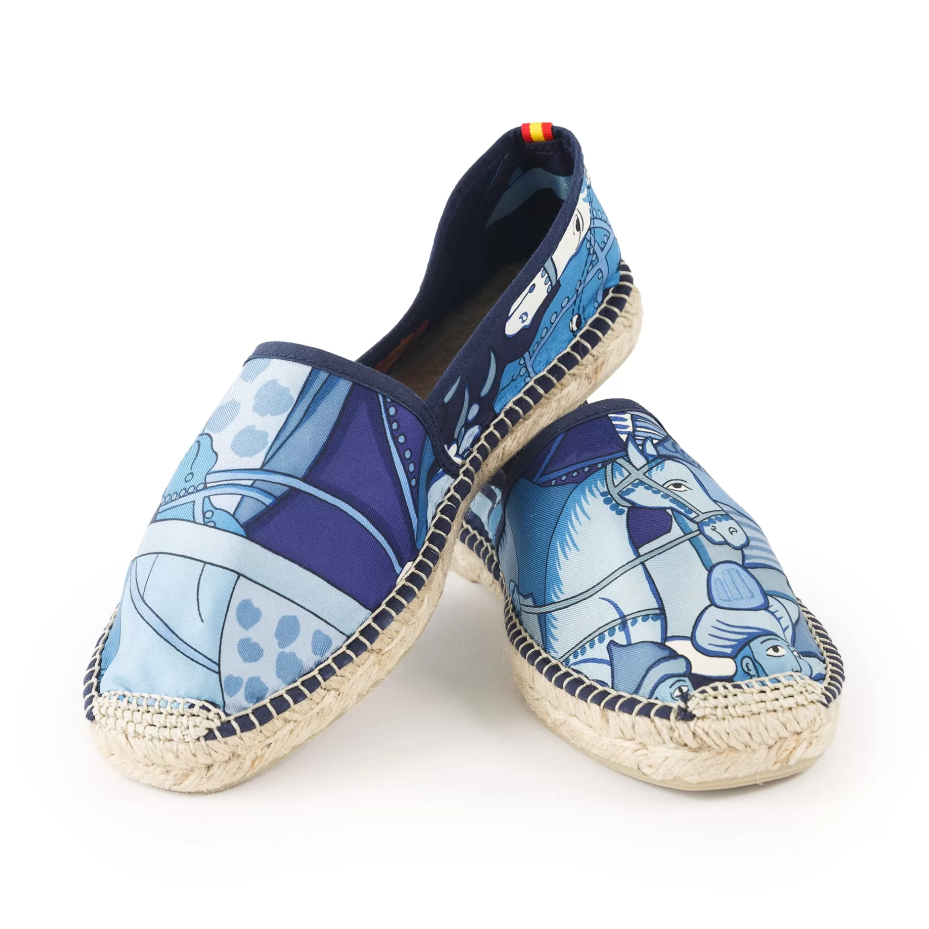 Respoke Footwear*Ignacio Blue Classic Espadrilles