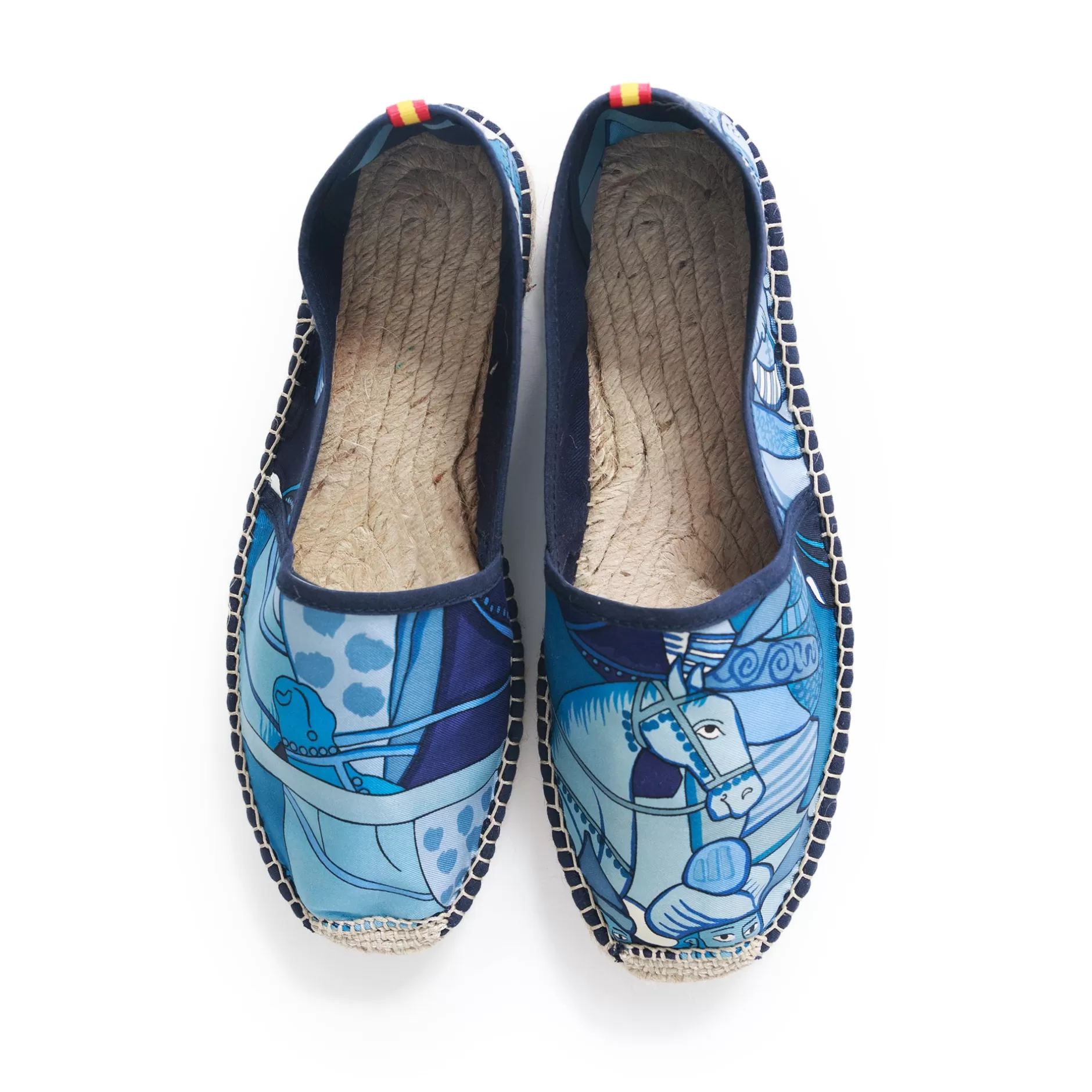 Respoke Footwear*Ignacio Blue Classic Espadrilles