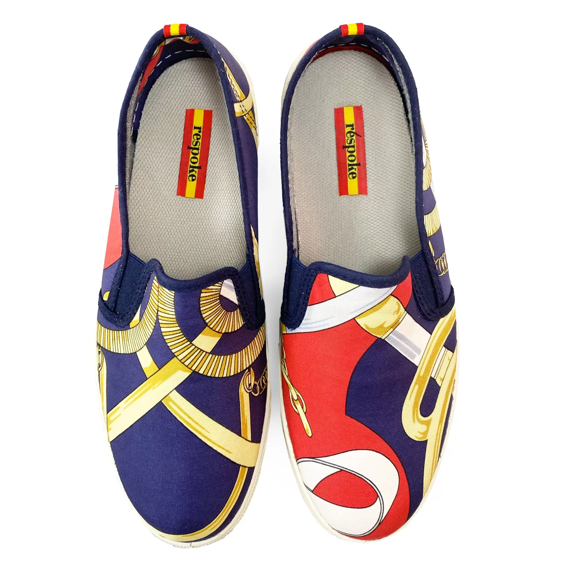 Respoke Footwear*Isandro Red/Navy Sneaker