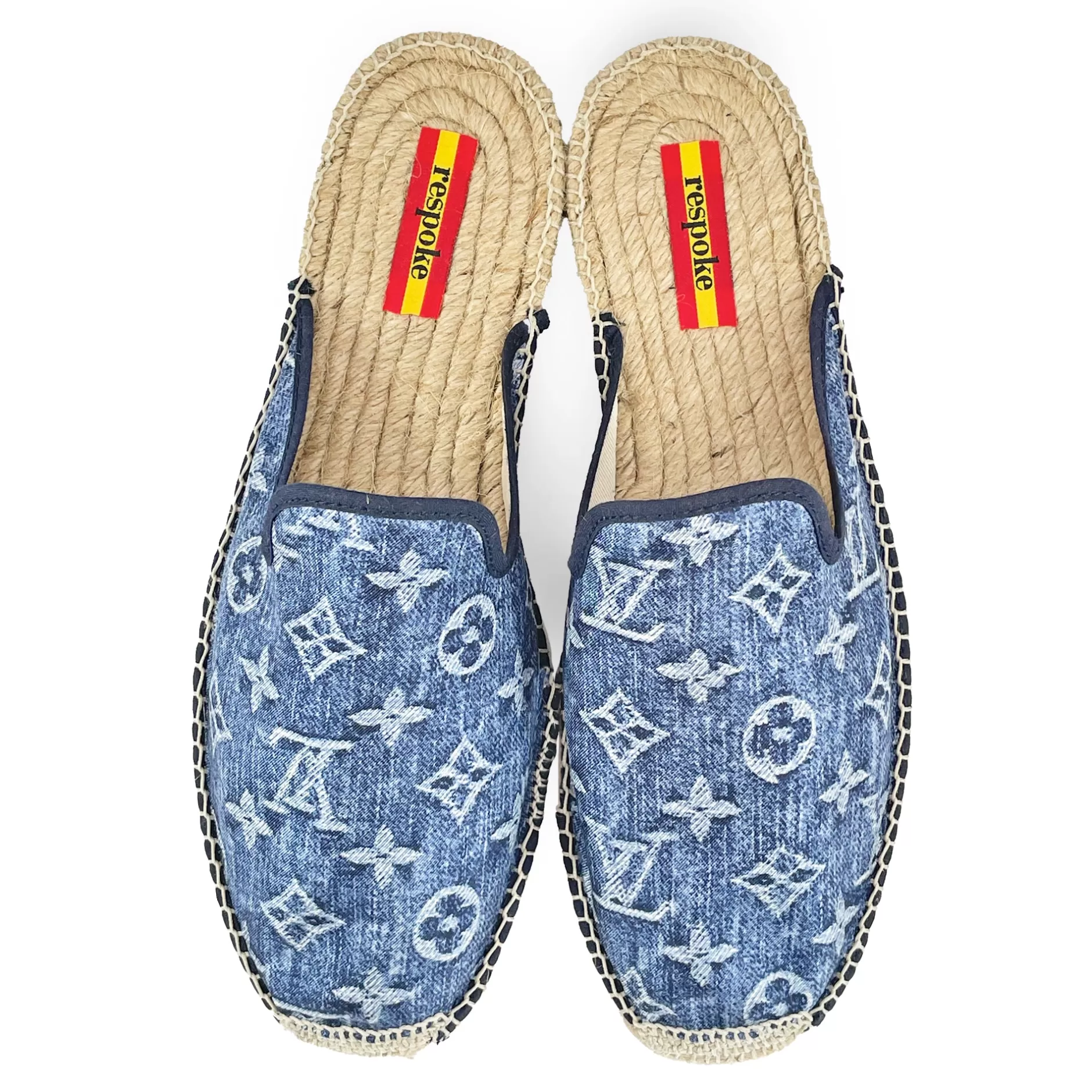 Respoke Footwear*Jean Blue Mule Espadrilles