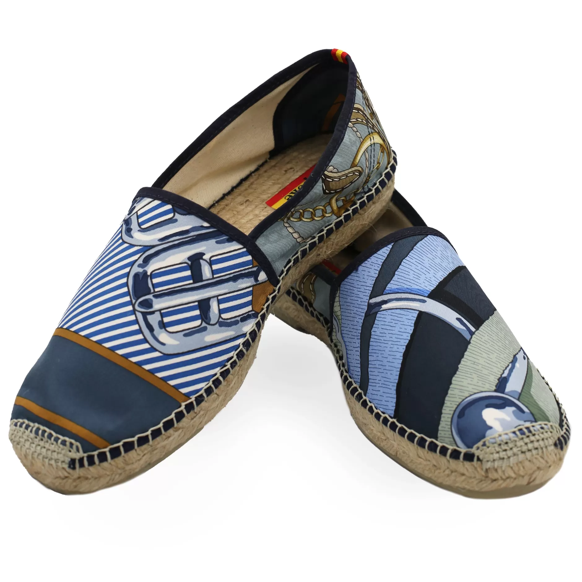 Respoke Footwear*Jouets Catena Blue Classic Espadrilles