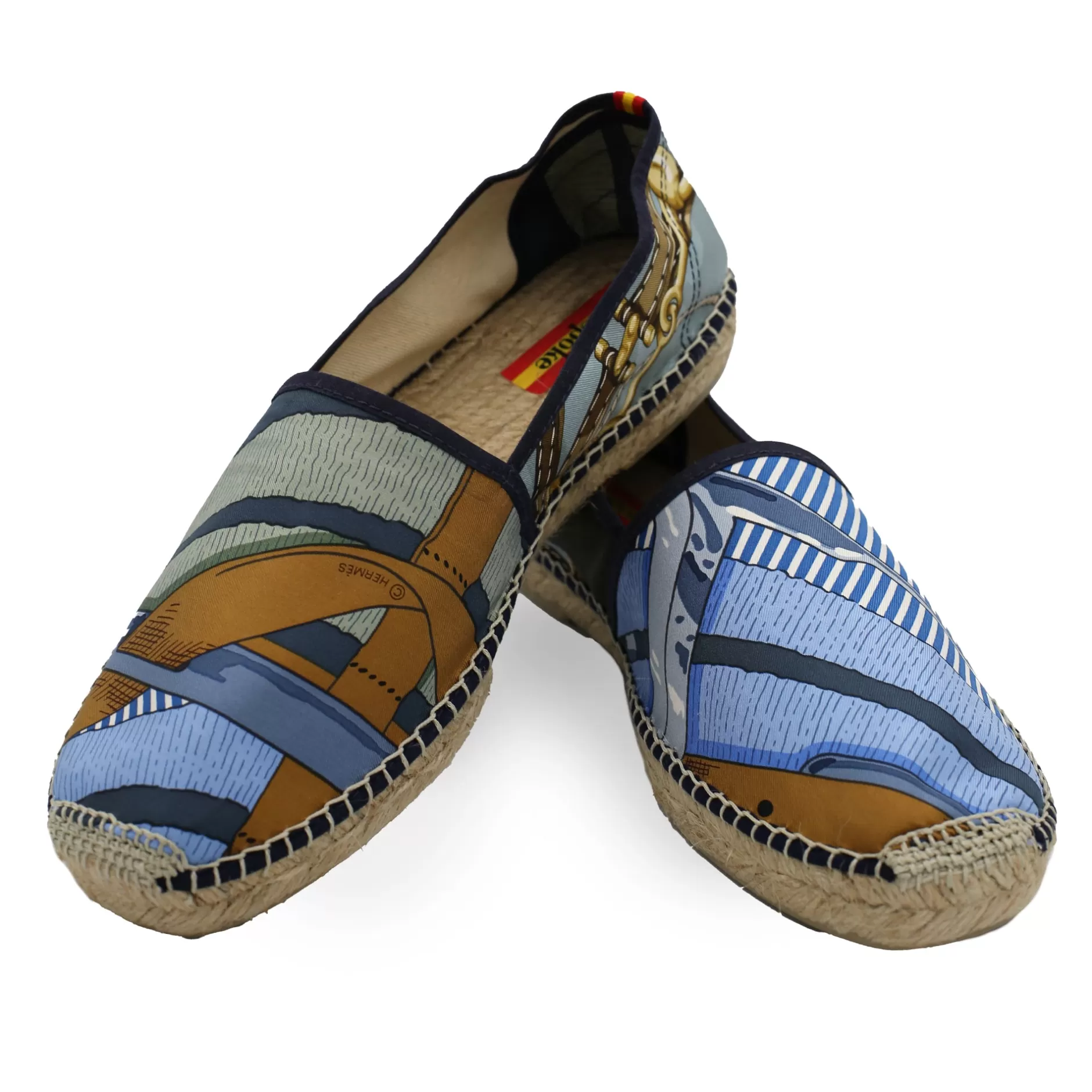 Respoke Footwear*Jouets Catena Blue Classic Espadrilles