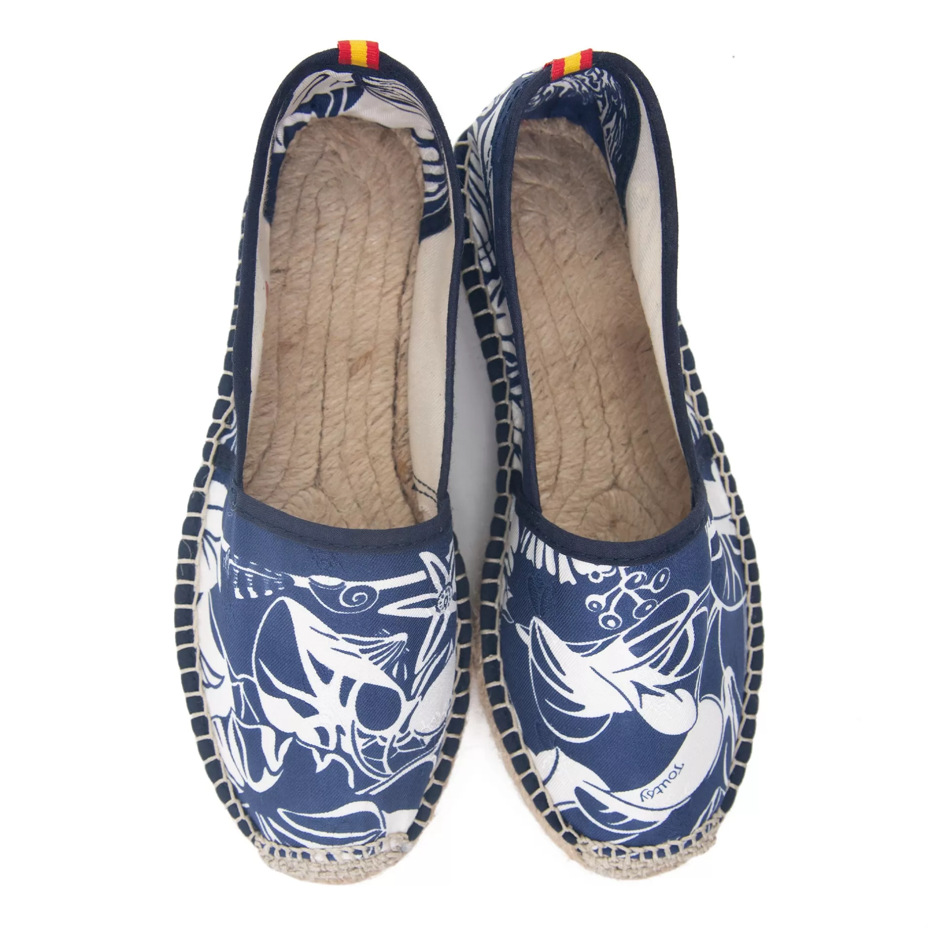 Respoke Footwear*Juana Navy Classic Espadrilles