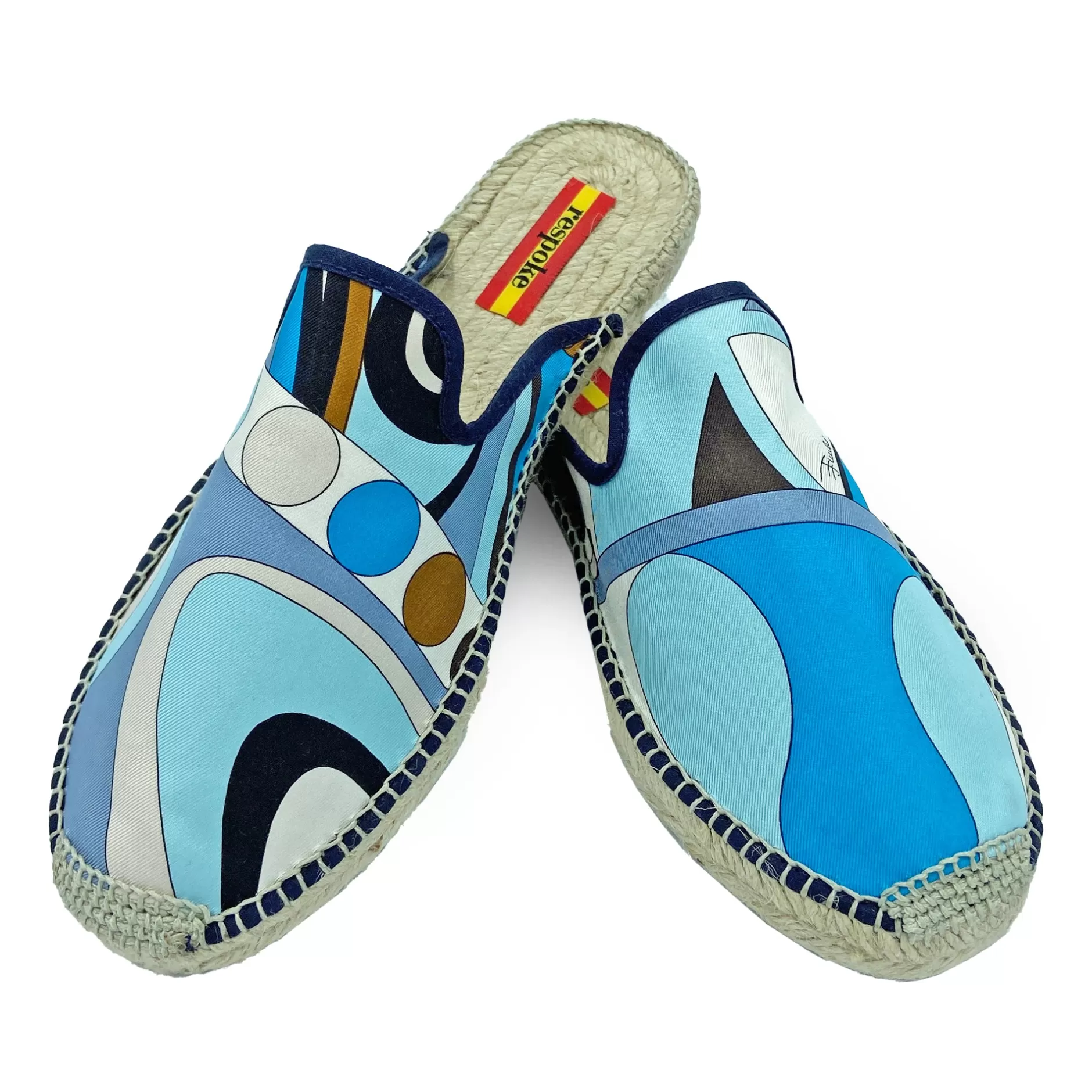 Respoke Footwear*Laudomia Turquoise Mule Espadrilles