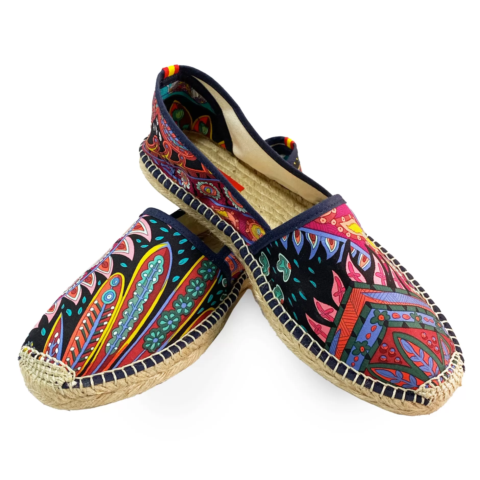 Respoke Footwear*Maharani Black Classic Espadrilles