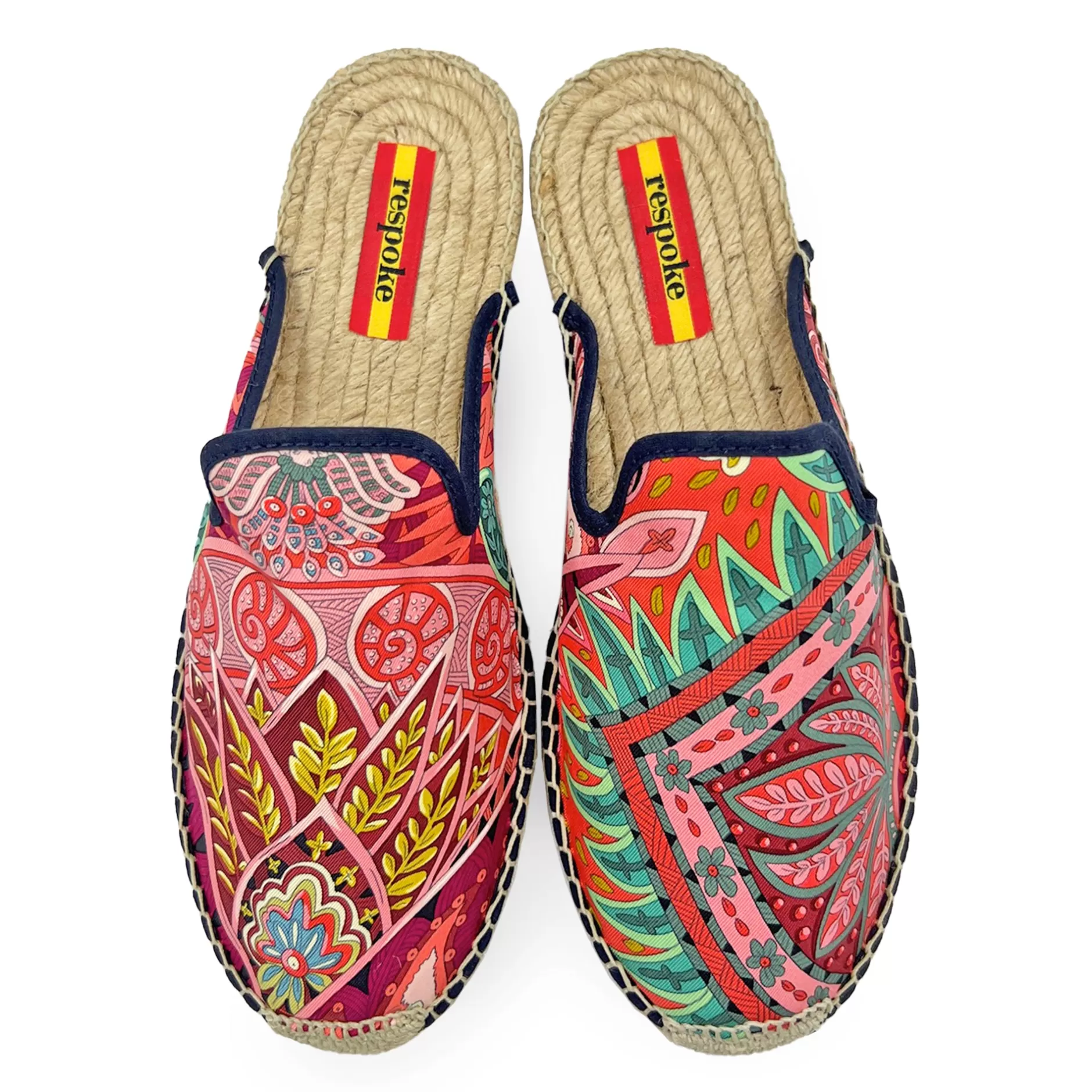 Respoke Footwear*Maharani Coral Mule Espadrilles