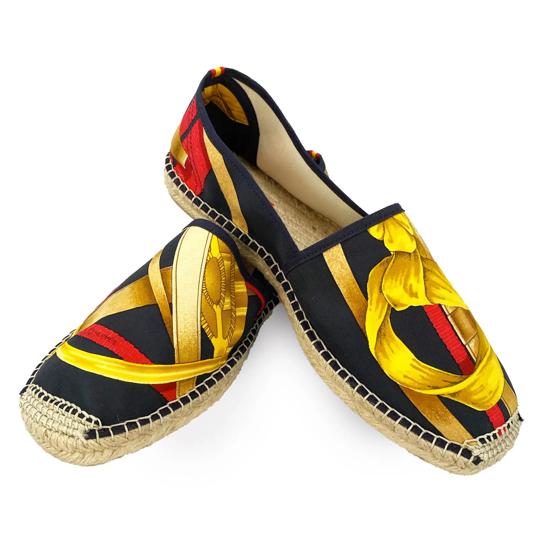 Respoke Footwear*Manege Black Classic Espadrilles