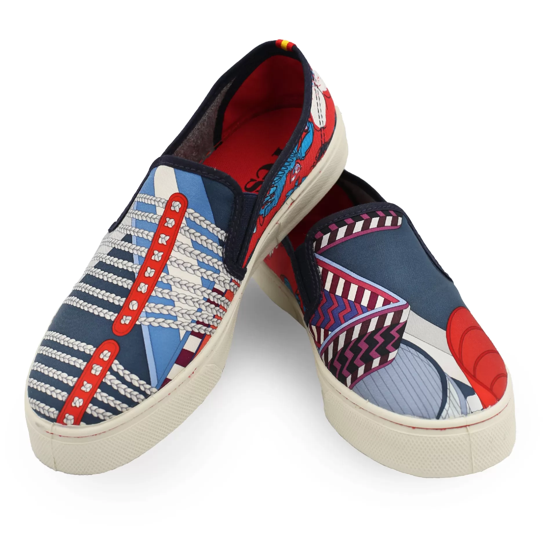 Respoke Footwear*Mese Ziggy Red Sneaker