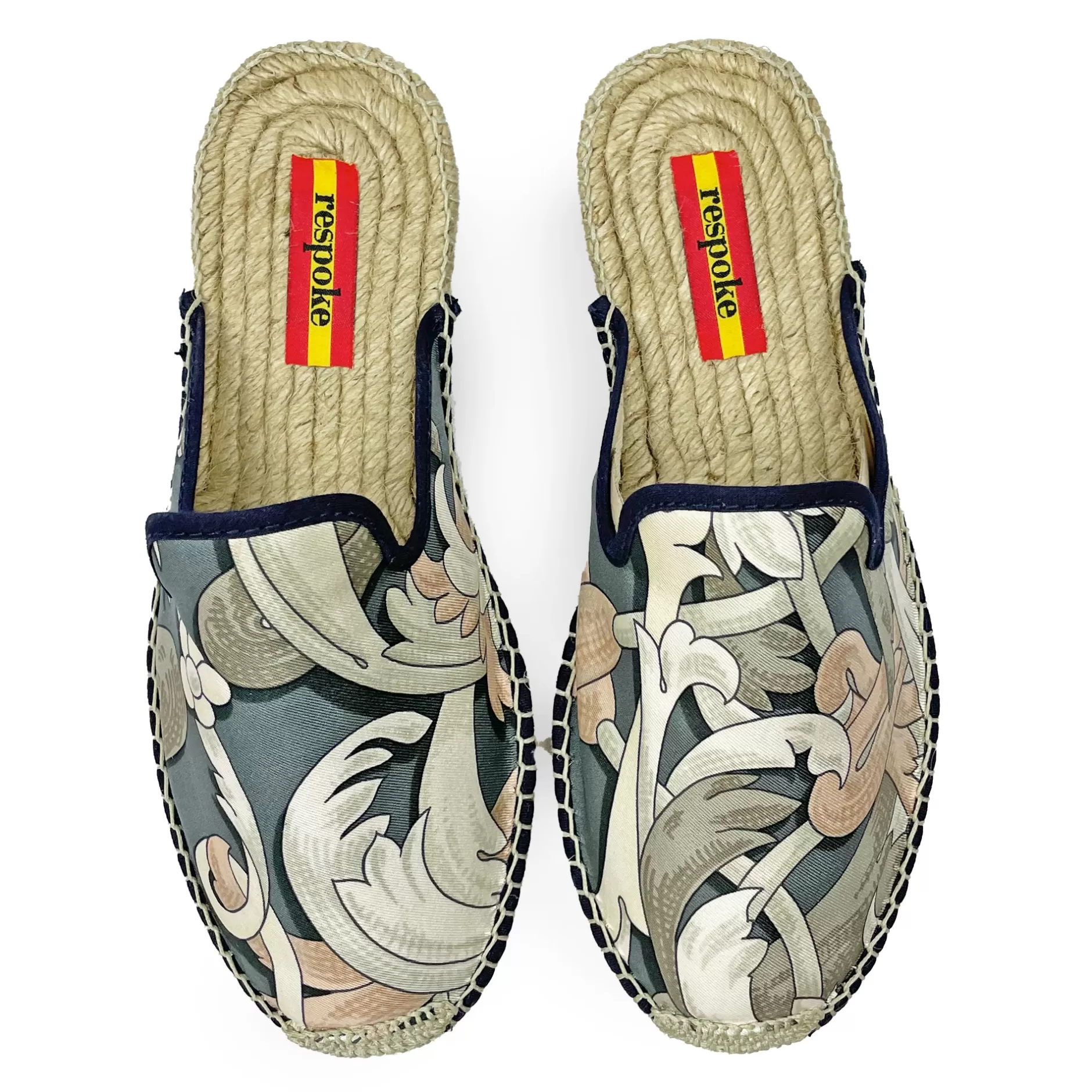 Respoke Footwear*Mors Grey Mule Espadrilles