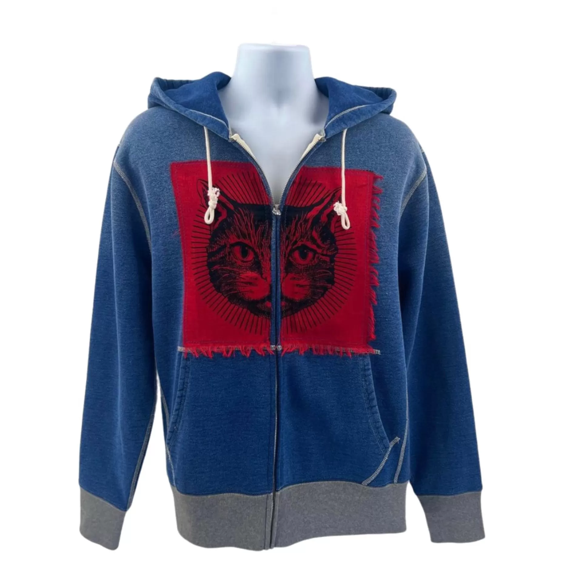 Respoke Clothing*Mystic Cat Hoodie-L