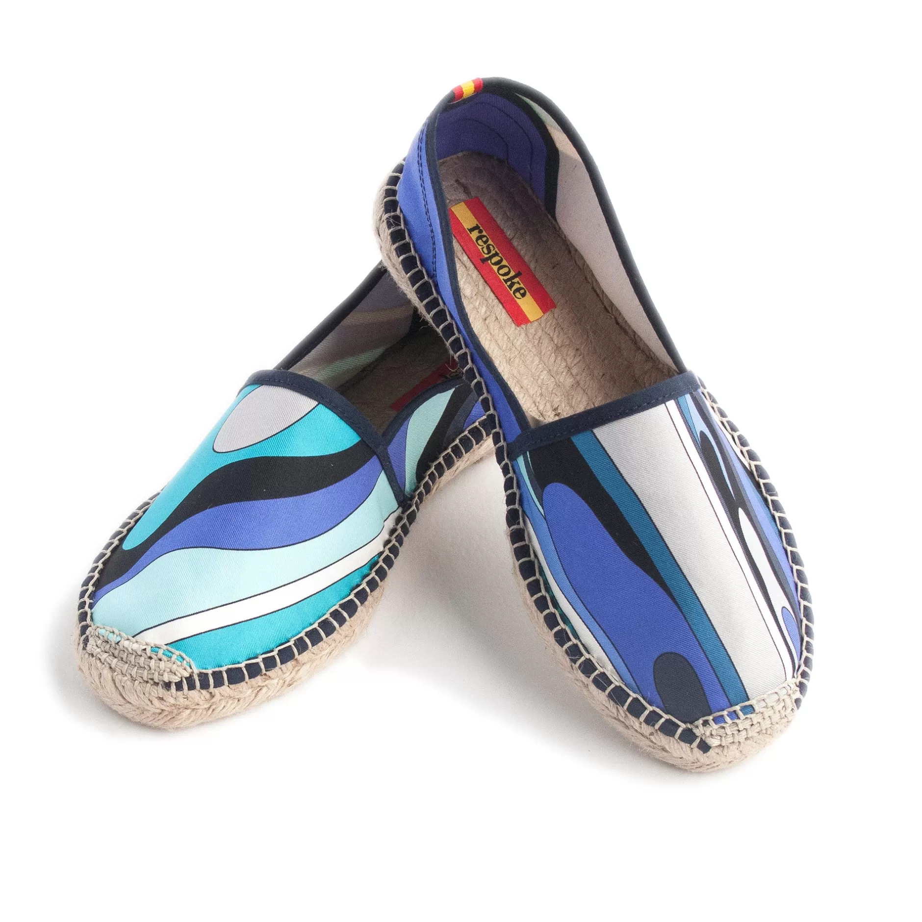 Respoke Footwear*Natalia Blue Classic Espadrilles