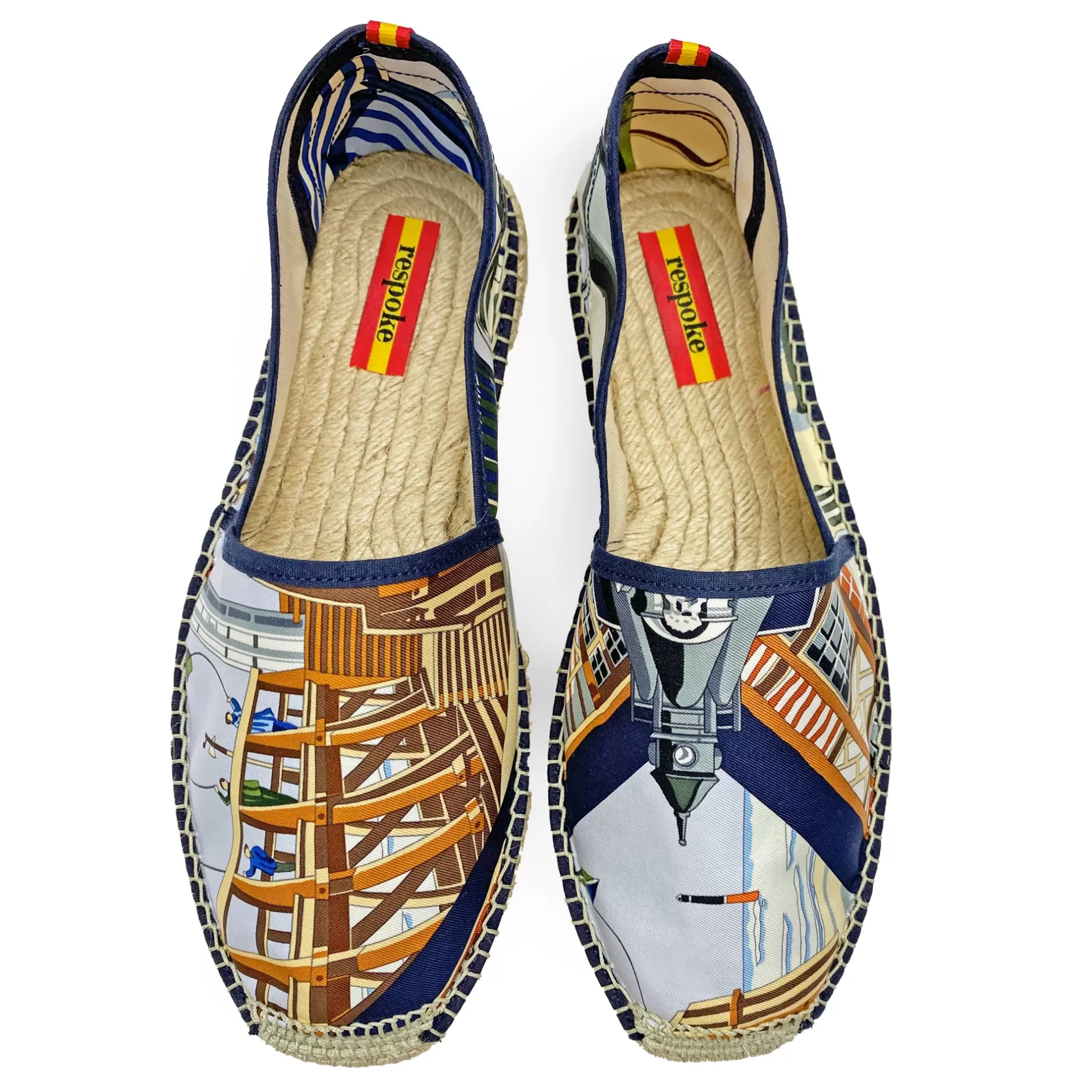 Respoke Footwear*Norma Ivory Classic Espadrilles