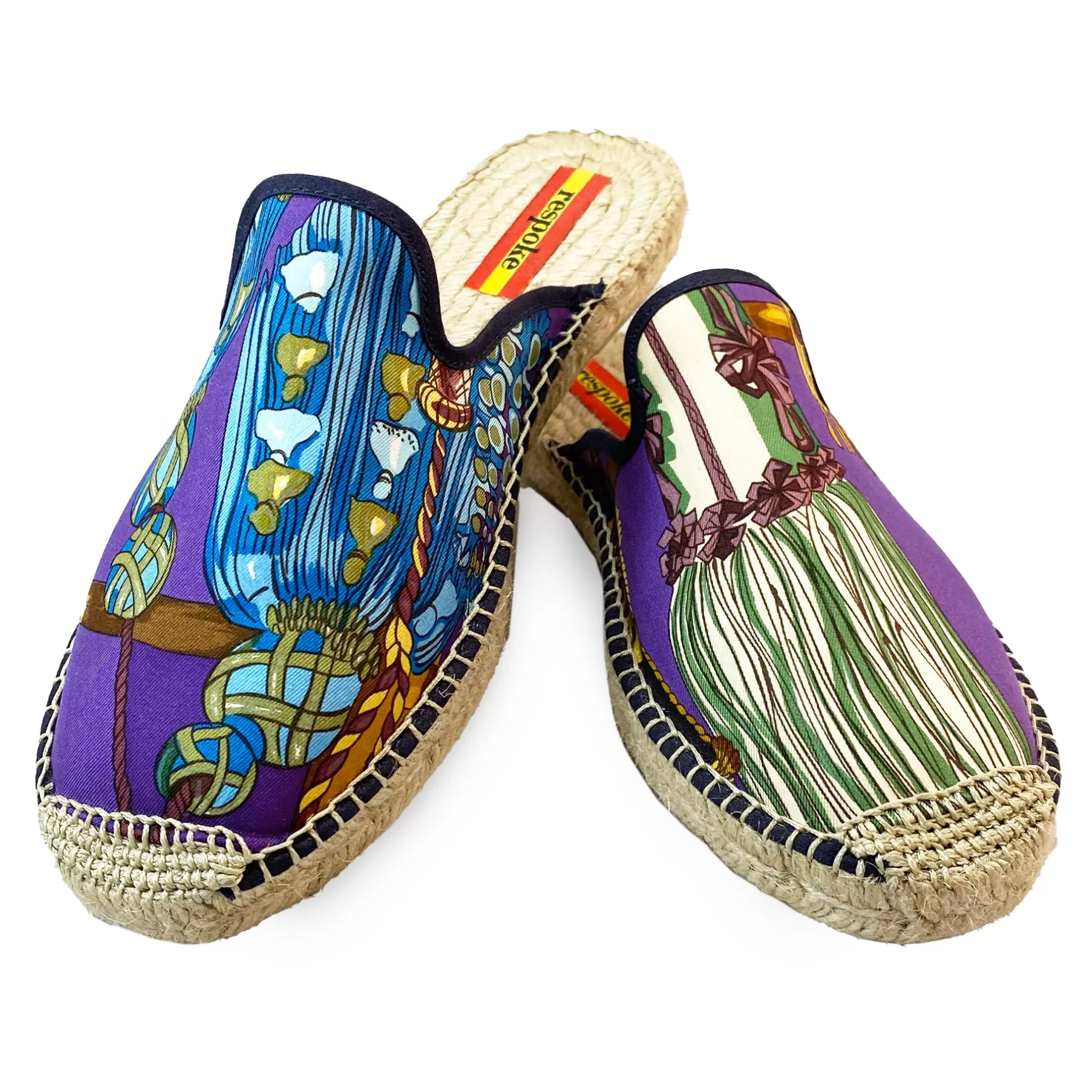 Respoke Footwear*Passe Purple Mule Espadrilles