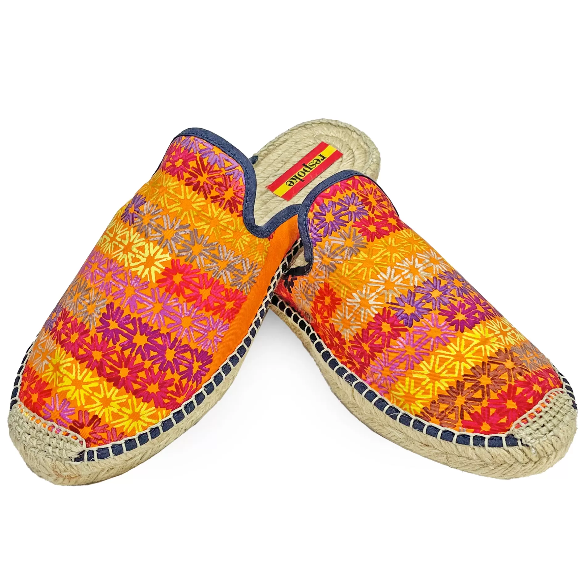 Respoke Footwear*Rhythm Orange Mule Espadrilles