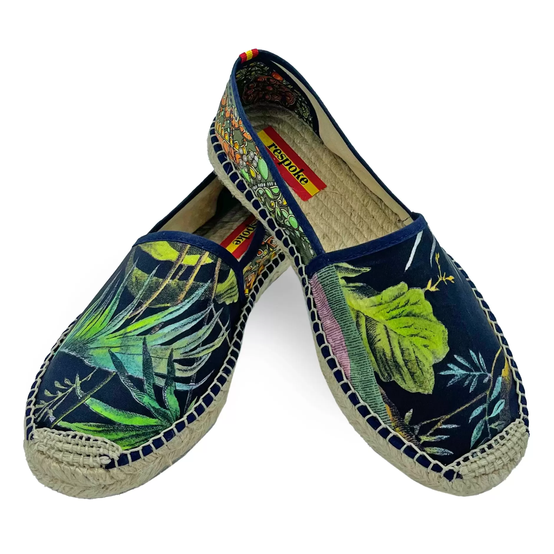 Respoke Footwear*Tropica Raja Black Espadrilles