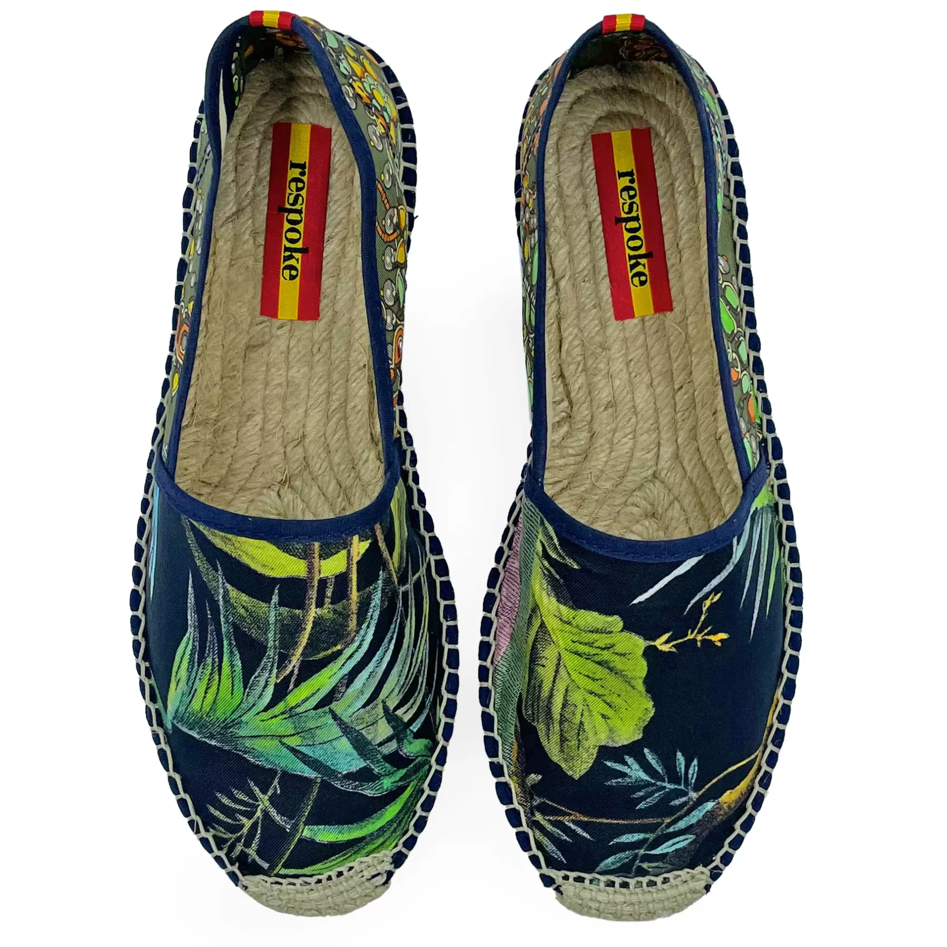 Respoke Footwear*Tropica Raja Black Espadrilles