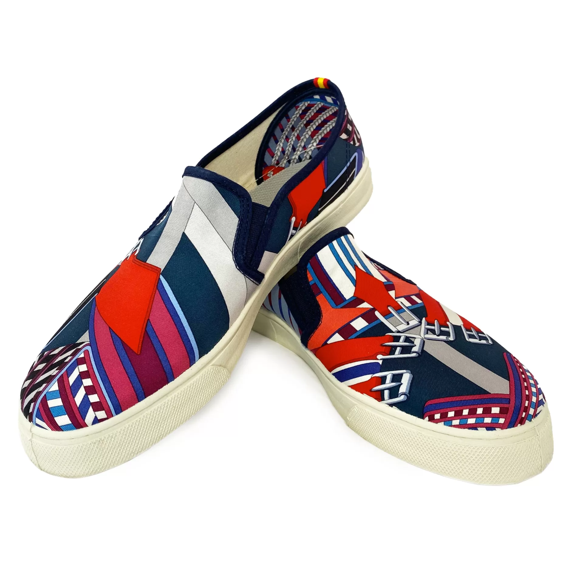 Respoke Footwear*Ziggy Navy/Red Sneaker